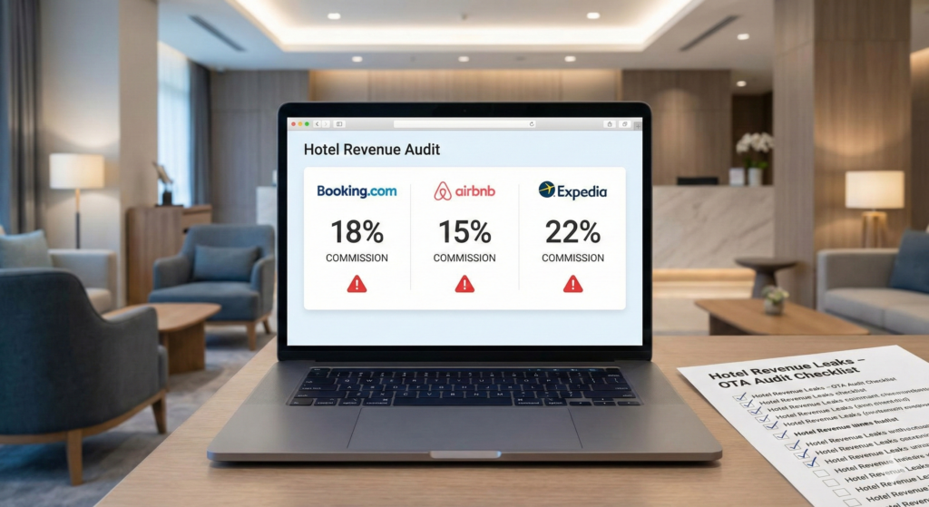 hotel revenue leaks OTA audit checklist